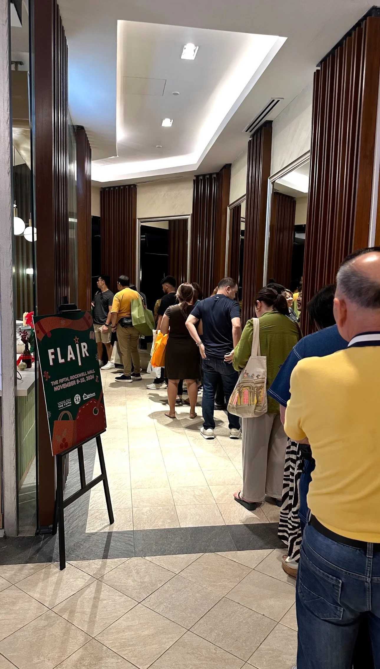 Bazaar scene from Flair Pop Up